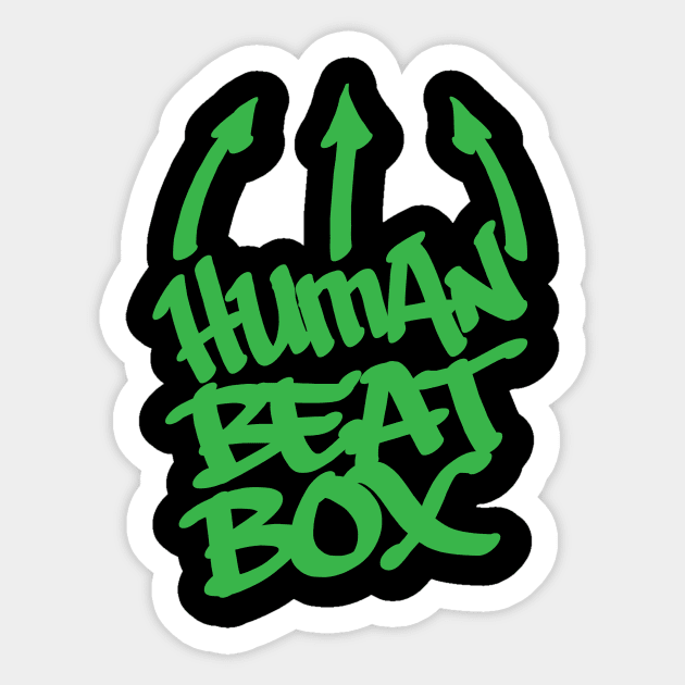 Human Beatbox Sticker by inktheplace2b